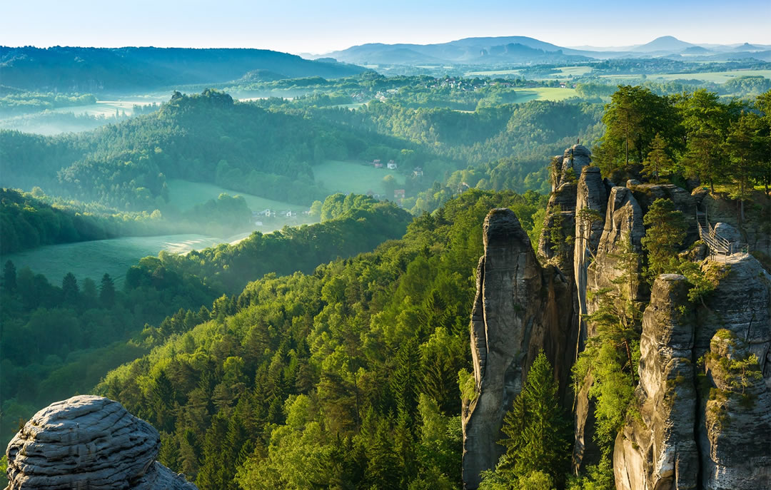 Szwajcaria, Saksonia i Drezno